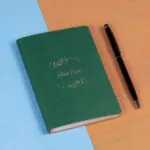 Vegan Deri Kapaklı Küçük Defter